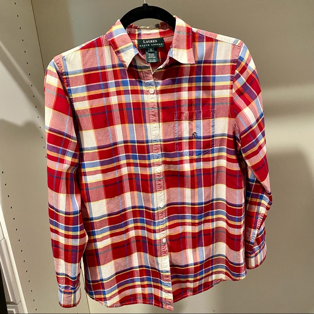 Vintage Ralph Lauren Silk Blouse